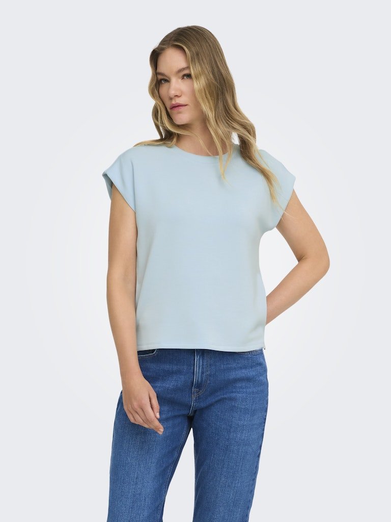 Onlmaya S/L Boxy Top van Only – Tops voor dames | Meisjes Brugge
