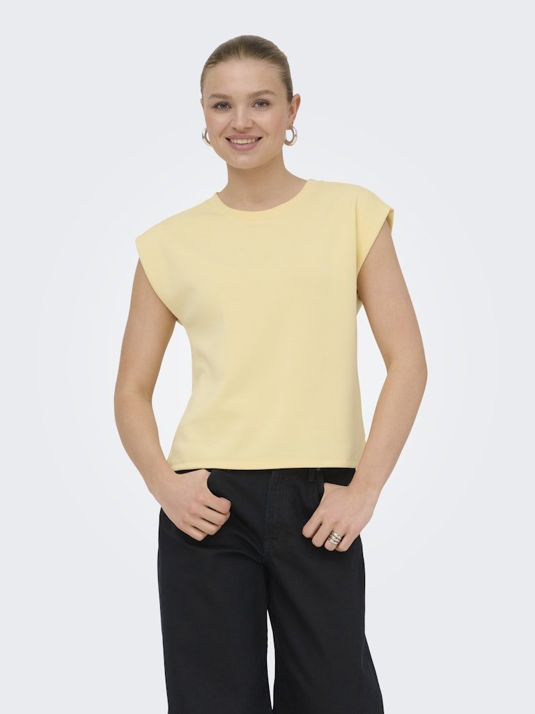 Onlmaya S/L Boxy Top – Tops voor dames in kleur | Meisjes