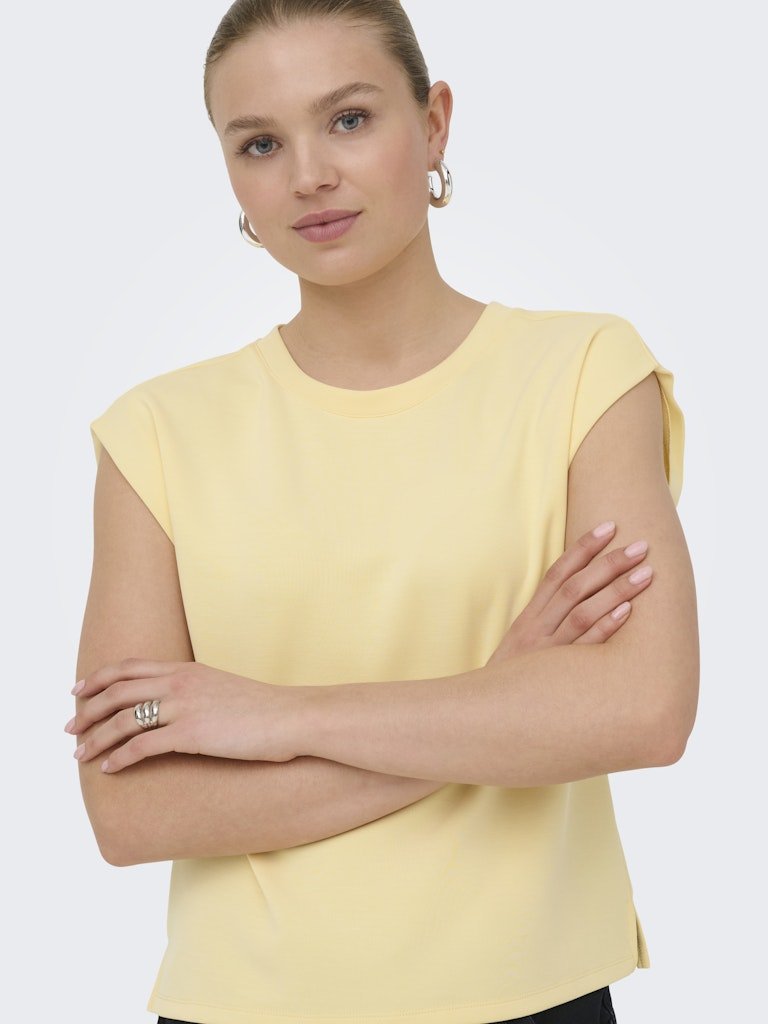 Onlmaya S/L Boxy Top van Only – Tops voor dames | Meisjes Brugge