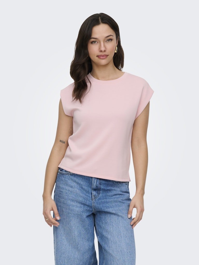 Onlmaya S/L Boxy Top van Only – Tops voor dames | Meisjes Brugge