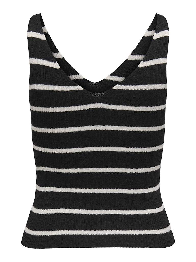 Pulls Onlmeddi Sl Stripe V-Neck Knit van Only