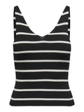 Pulls Onlmeddi Sl Stripe V-Neck Knit van Only