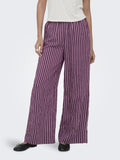 Onlmeldola Long Striped Wide Pants van Only – Broeken voor dames | Meisjes Brugge