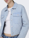 Tradewinds Jassen - Onlmist Washed Quilt Jacket van Only