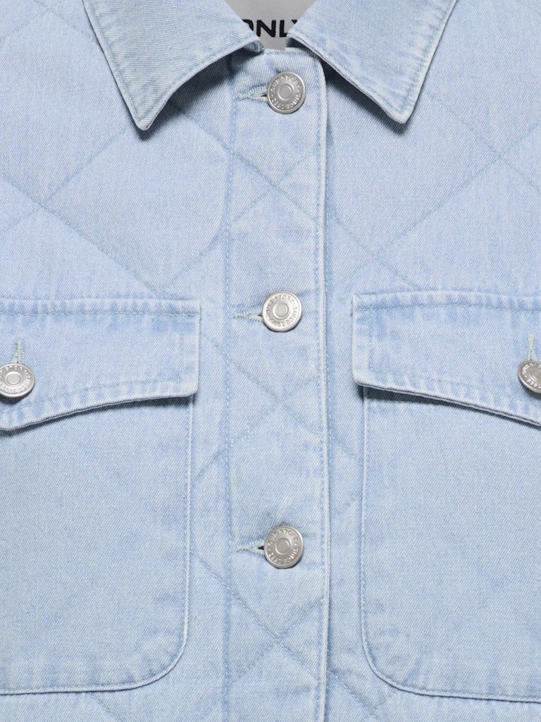 Jassen - Onlmist Washed Quilt Jacket van Only