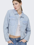 Jassen - Onlmist Washed Quilt Jacket van Only
