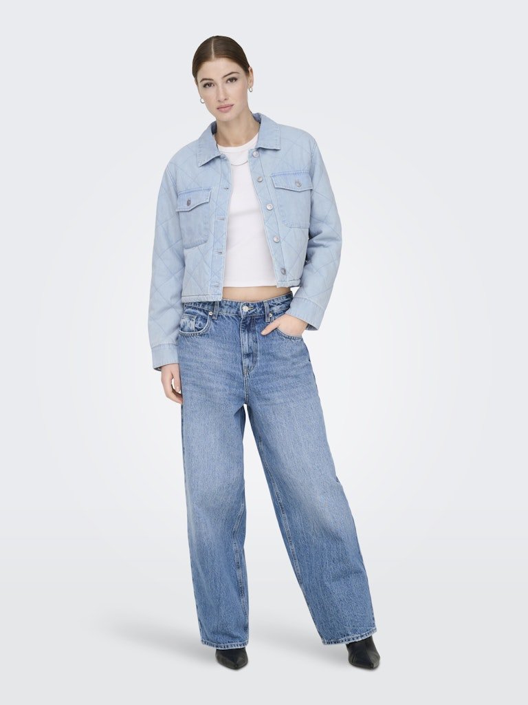 Jassen - Onlmist Washed Quilt Jacket van Only