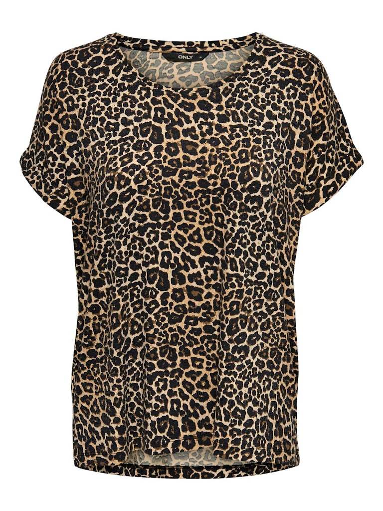 Onlmoster Aop S/S Top Noos Jersey van Only – Tops voor dames | Meisjes Brugge