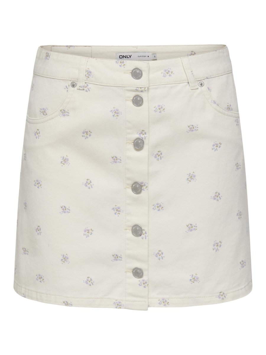 Onlnaomi Aop Button Skirt Otw – Rokken voor dames in kleur | Meisjes