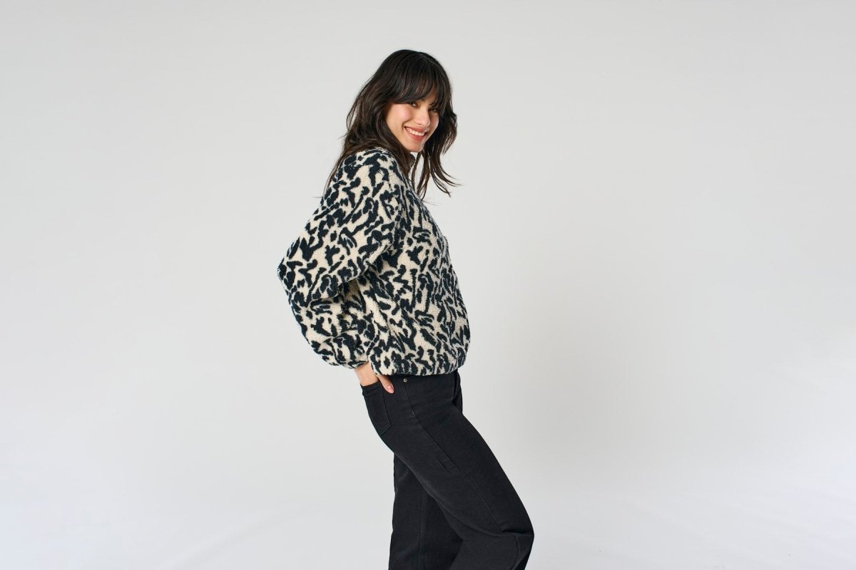 Sweaters - Onlnew Dallas L/S Highneck Zip Sweat Noos van Only