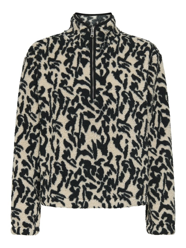 Sweaters - Onlnew Dallas L/S Highneck Zip Sweat Noos van Only