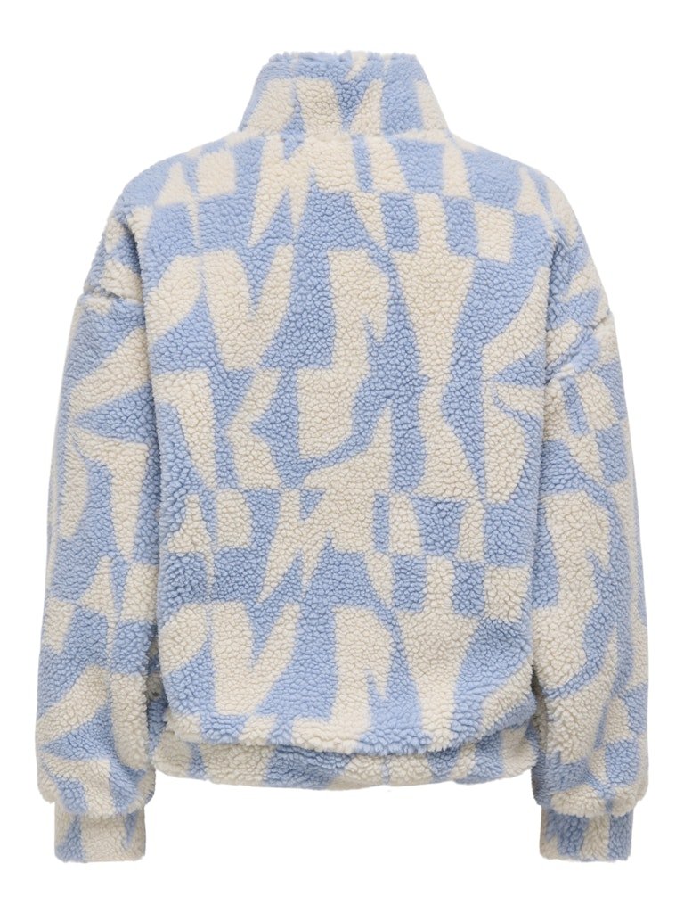 Onlnew Janne L/S Half Zip Sweat - koop Sweaters van Only bij Meisjes Brugge