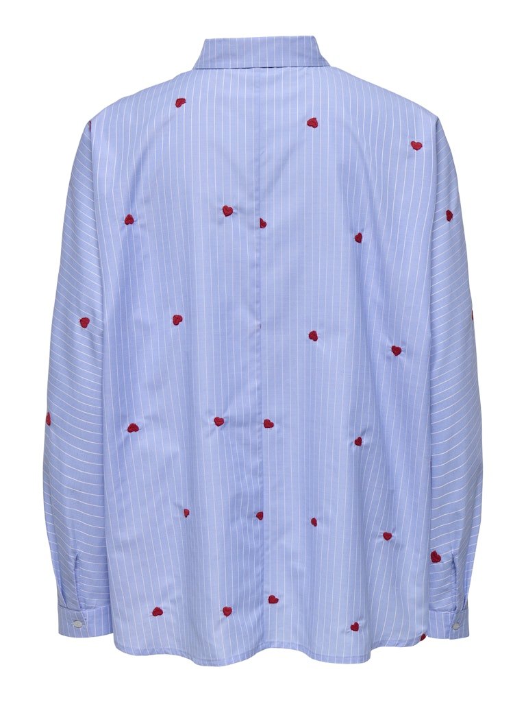 Onlnew Lina Grace Str Emb Shirt Noos van Only – Shirts voor dames | Meisjes Brugge