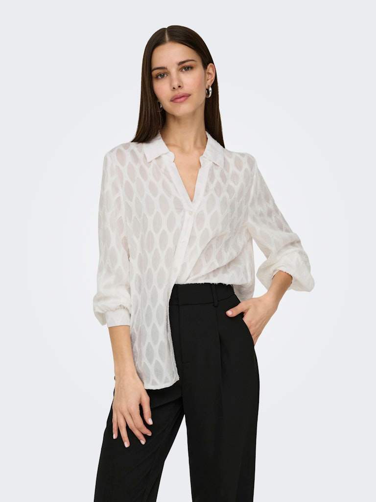 Onlnoa Ls V-Neck Shirt van Only – Tops voor dames | Meisjes Brugge