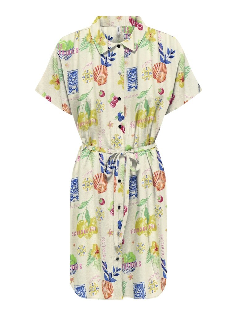 Onlnova Life Elite Ayla Shirt Dress Aop - koop Jurken van Only bij Meisjes Brugge