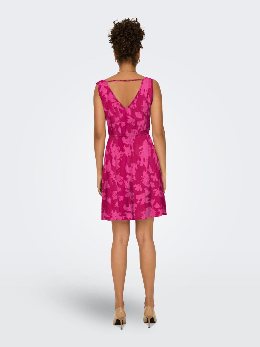 Onlnova Life Vis Sara String Dress – Jurken voor dames in kleur | Meisjes