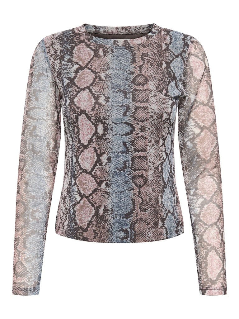 Onlnova L/S Mesh Top - koop Tops van Only bij Meisjes Brugge