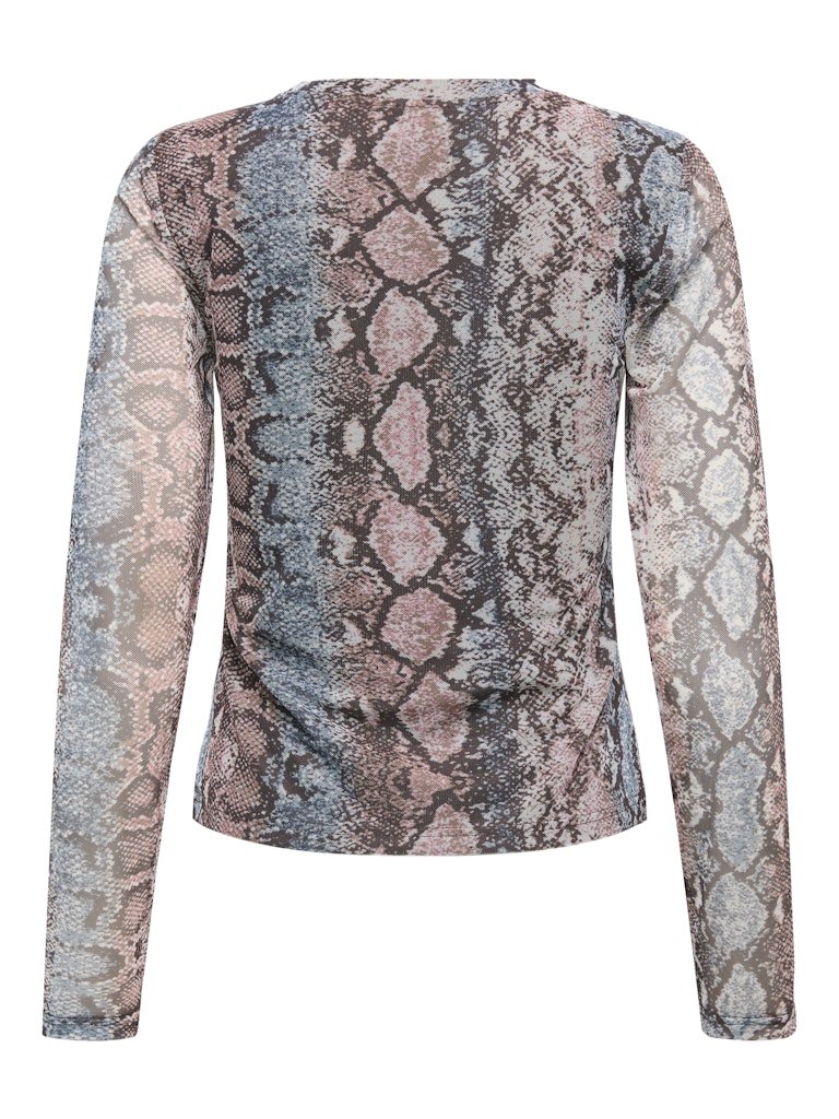 Onlnova L/S Mesh Top - koop Tops van Only bij Meisjes Brugge