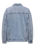 Onlocean L/S Oversize Jacket Denim Noos - SS25 - koop Jassen van Only bij Meisjes Brugge