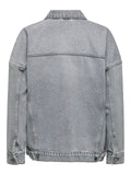 Jassen - Onlocean L/S Oversize Jacket Grey Denim van Only