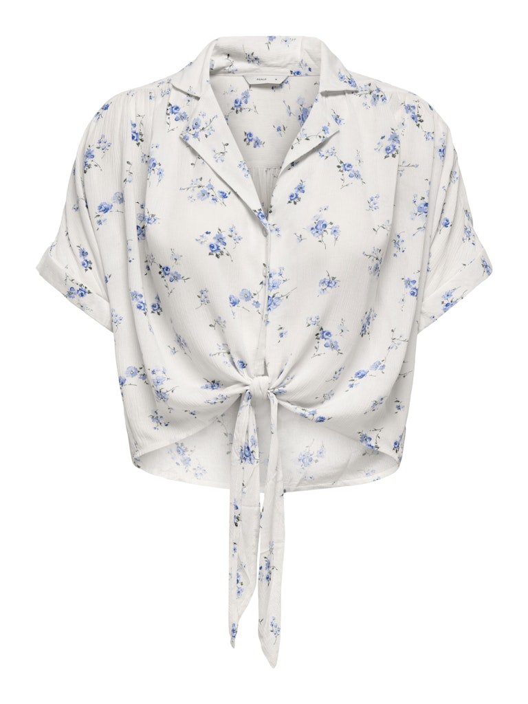 Onlpaula Life S/S Tie Shirt Noos - SS26 van Only – Shirts voor dames | Meisjes Brugge