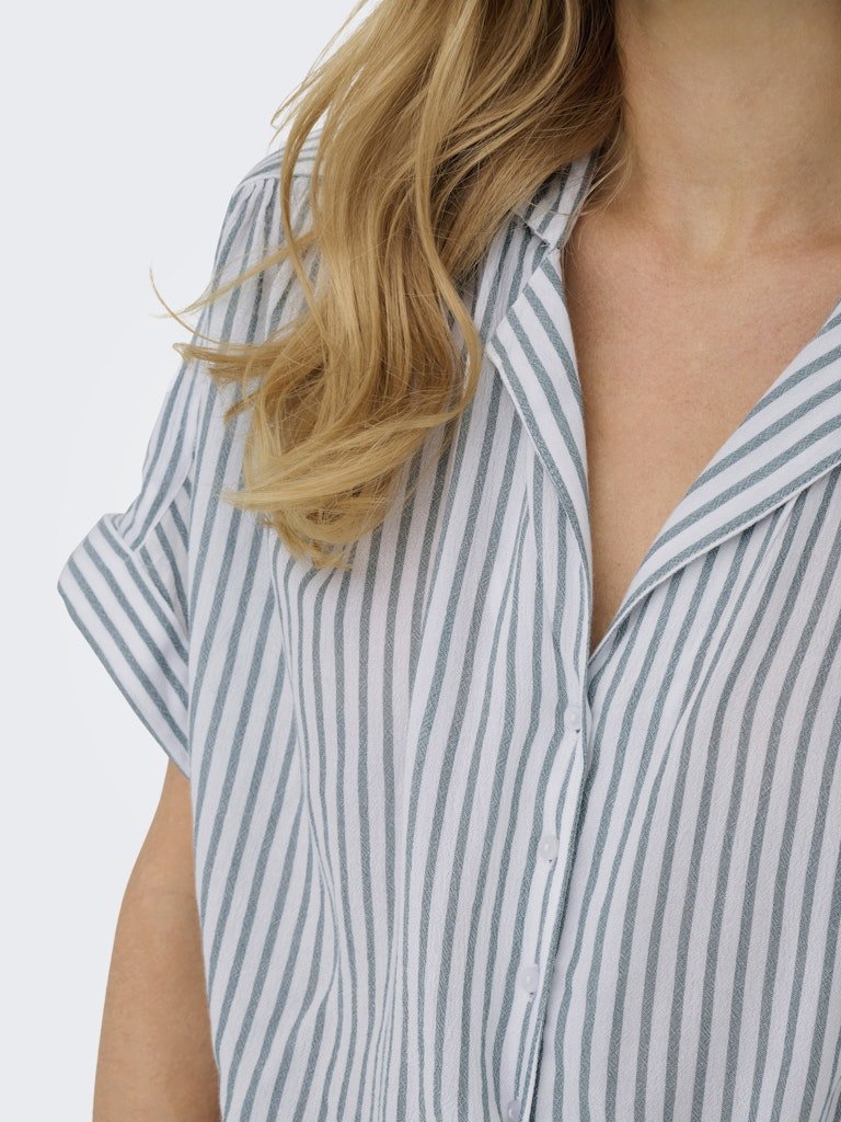 Onlpaula Life S/S Tie Shirt Noos - SS26 van Only – Shirts voor dames | Meisjes Brugge
