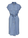 Onlpema Hannover SS Denim Shirt Dress Noos - koop Jurken van Only bij Meisjes Brugge