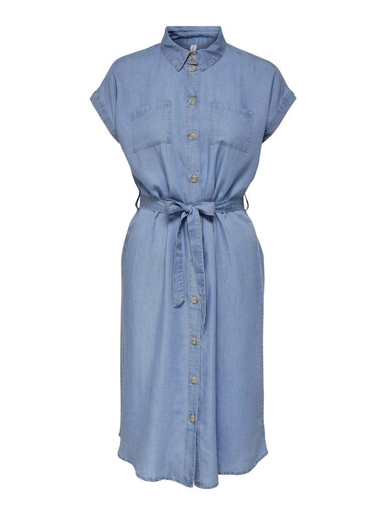Onlpema Hannover SS Denim Shirt Dress Noos - koop Jurken van Only bij Meisjes Brugge
