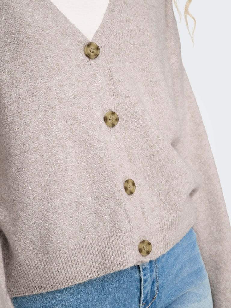 Onlrica Life L/S V-Neck Cardigan Knit van Only – Cardigans voor dames | Meisjes Brugge