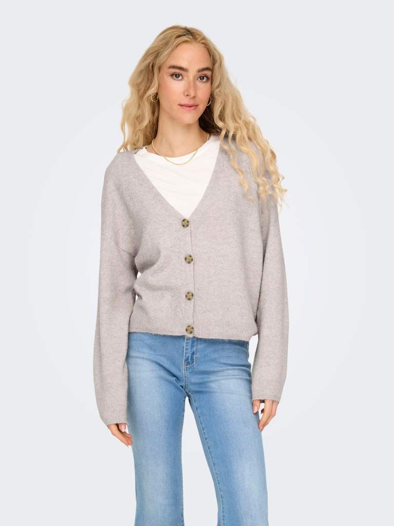 Onlrica Life L/S V-Neck Cardigan Knit van Only – Cardigans voor dames | Meisjes Brugge