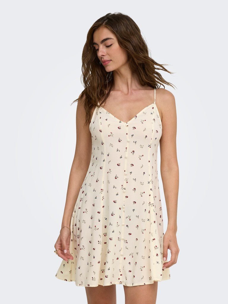 Onlrilla Short Strap Dress van Only – Jurken voor dames | Meisjes Brugge