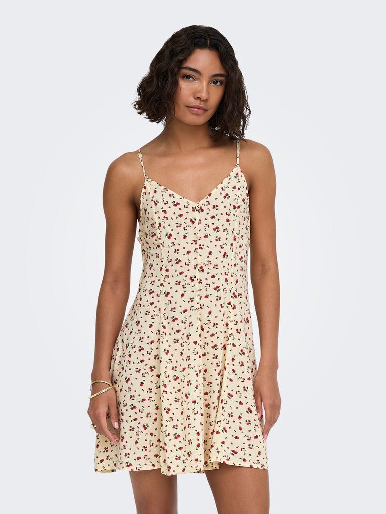 Onlrilla Short Strap Dress van Only – Jurken voor dames | Meisjes Brugge