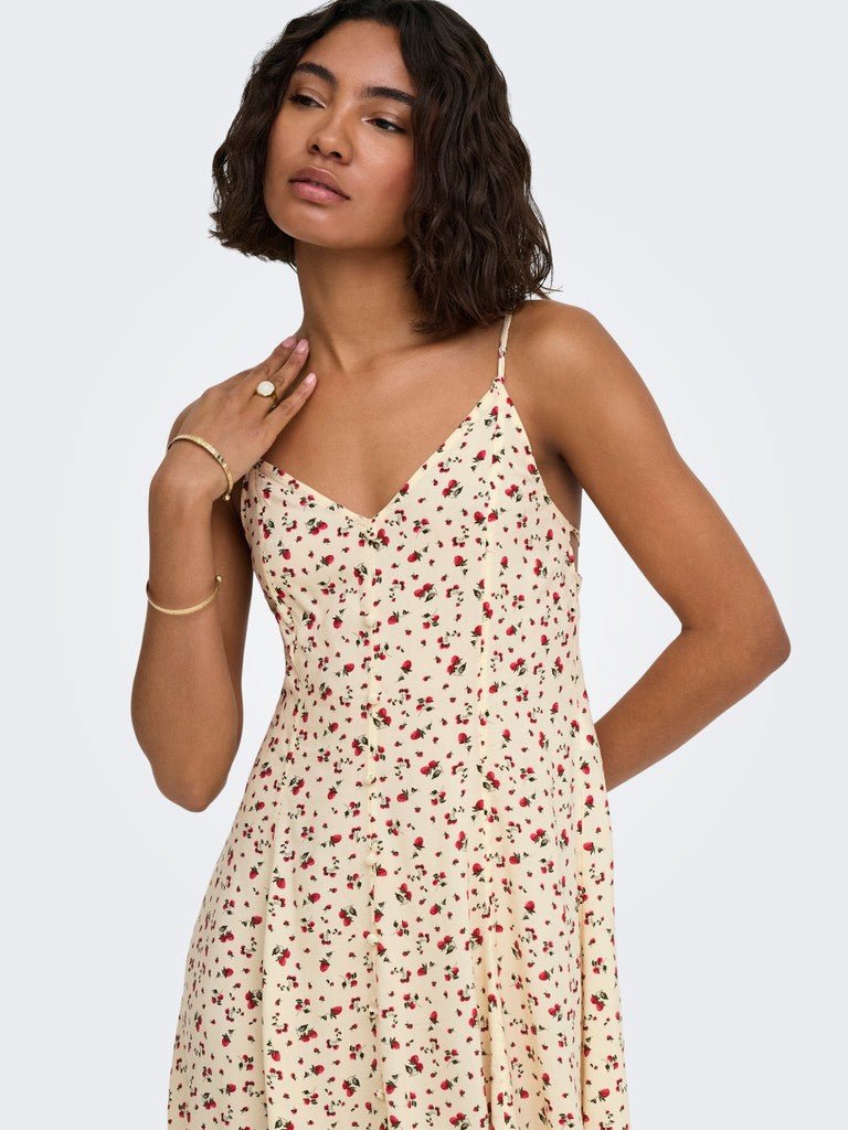 Onlrilla Short Strap Dress van Only – Jurken voor dames | Meisjes Brugge