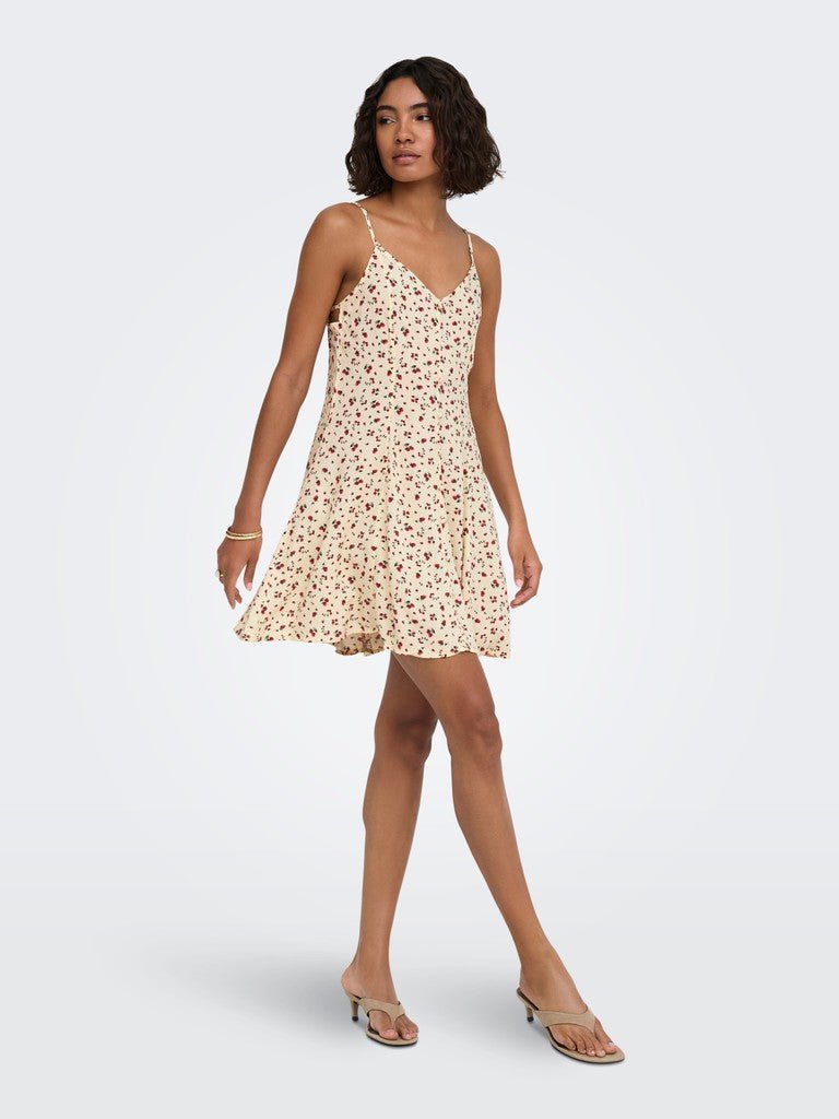 Onlrilla Short Strap Dress van Only – Jurken voor dames | Meisjes Brugge