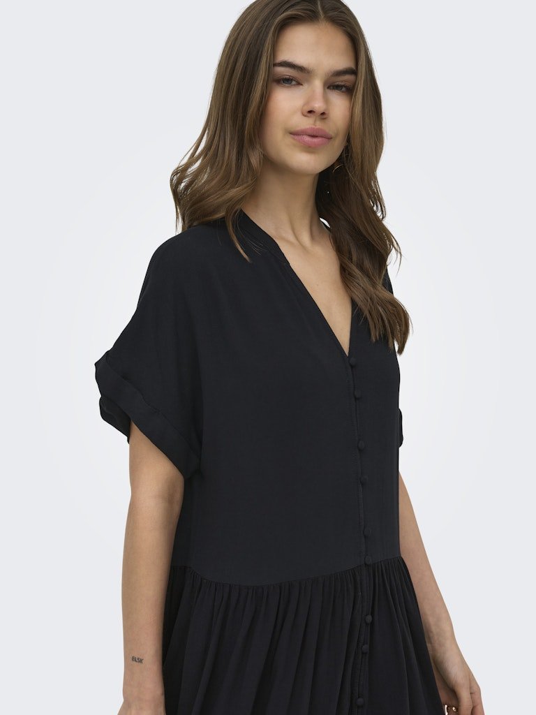 Onlsaga Bristol S/S Button Dress van Only – Jurken voor dames | Meisjes Brugge
