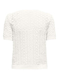 Pulls - Onlsaga Life Ss O-Neck Knit van Only