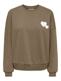 Onlsally L/S Love O-Neck Sweater van Only – Sweaters voor dames | Meisjes Brugge