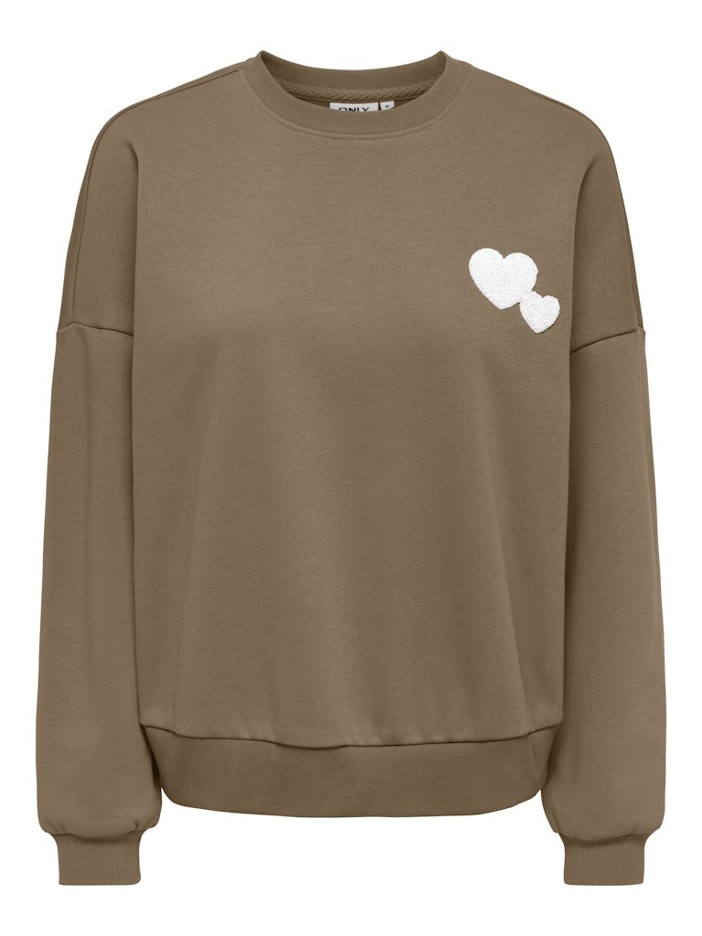 Onlsally L/S Love O-Neck Sweater van Only – Sweaters voor dames | Meisjes Brugge