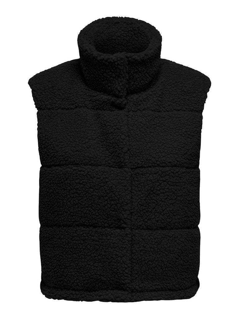 Black Cardigans - Onlsandra Teddy Waistcoat Life van Only