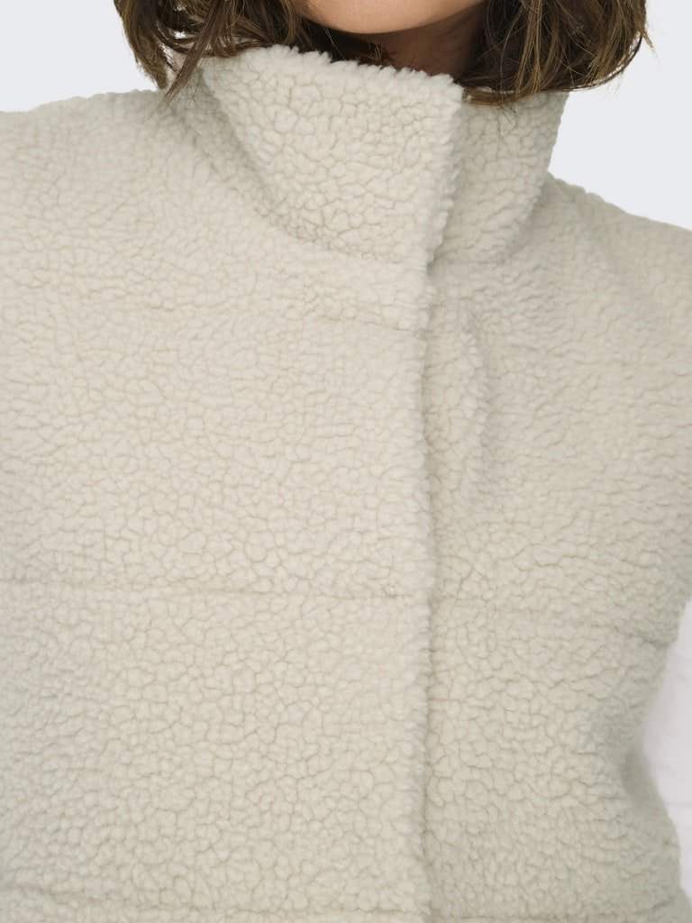 Pumice Stone Cardigans - Onlsandra Teddy Waistcoat Life van Only