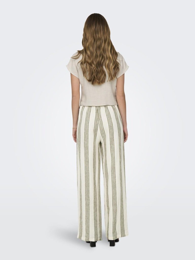 Onlsiesta Ss Knot Linen Bl Shirt Noos - koop Shirts van Only bij Meisjes Brugge