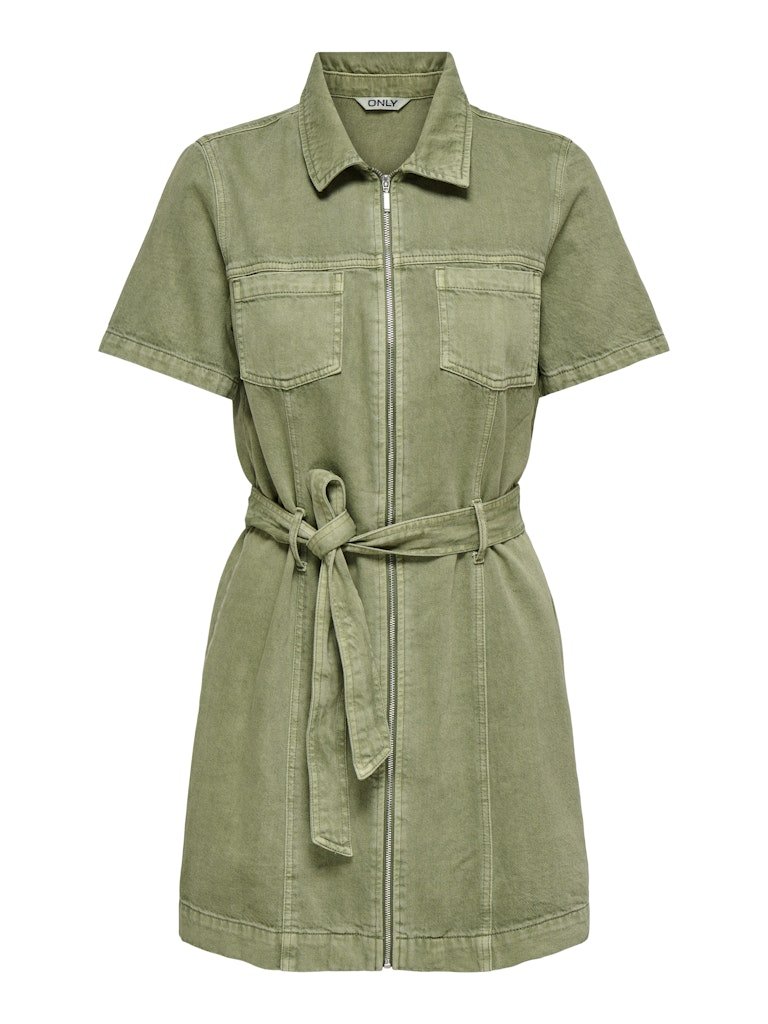 Onlsilla S/S Zip Belt Short Dress van Only – Jurken voor dames | Meisjes Brugge