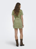 Onlsilla S/S Zip Belt Short Dress van Only – Jurken voor dames | Meisjes Brugge