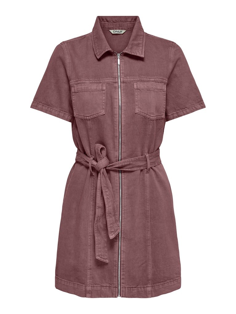 Onlsilla S/S Zip Belt Short Dress van Only – Jurken voor dames | Meisjes Brugge