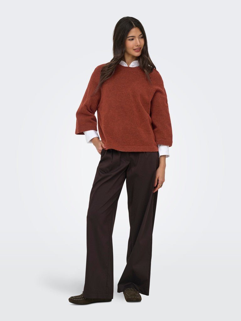 Onlsimoni 3/4 Pullover Knit Noos - AW26 van Only – Pulls voor dames | Meisjes Brugge