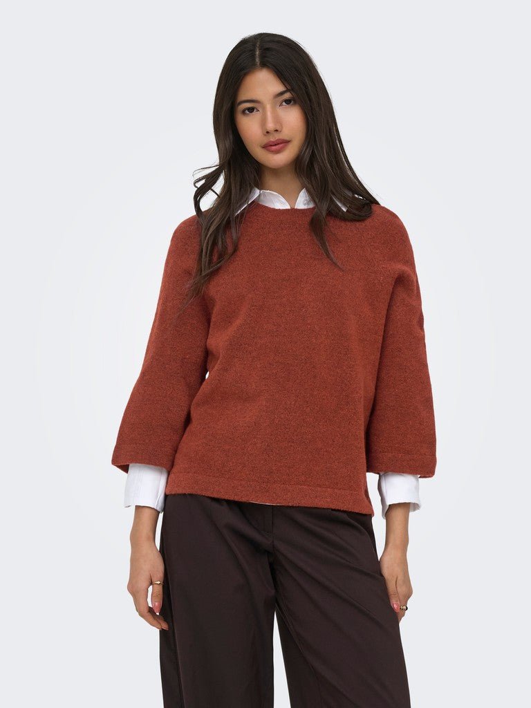 Onlsimoni 3/4 Pullover Knit Noos - AW26 van Only – Pulls voor dames | Meisjes Brugge