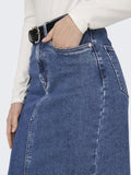 Onlsiri Front Slit Skirt Denim Noos - SS25 - koop Rokken van Only bij Meisjes Brugge