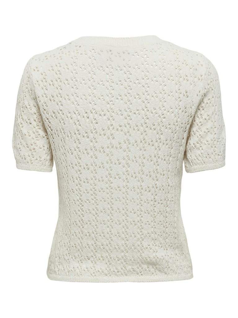 Onlsola Life Ss O-Neck Knit van Only – Pulls voor dames | Meisjes Brugge