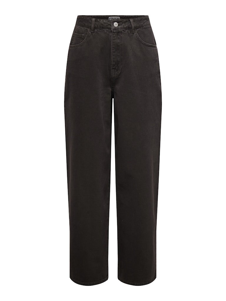 Seal brown 32 Jeans - Onlsolla Mw Relaxed Col Pants van Only