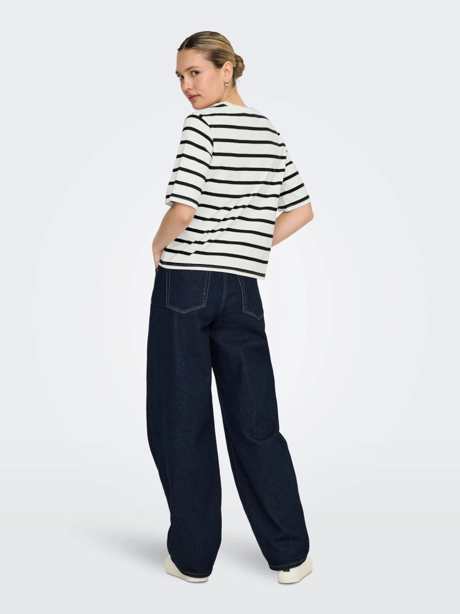 Tops - Onlsoph S/S Stripe Top van Only